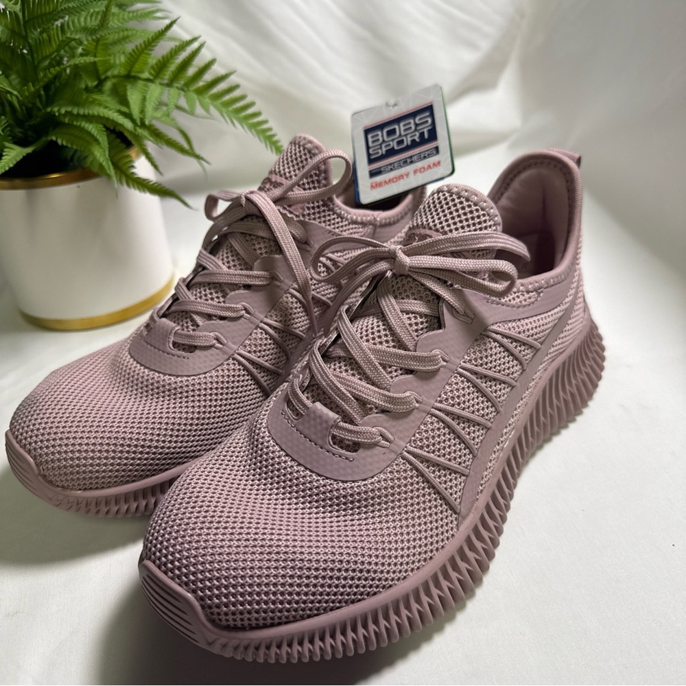 Skechers BOBS Women's Pink Sneakers size 6.
Pink, NEW With Tags